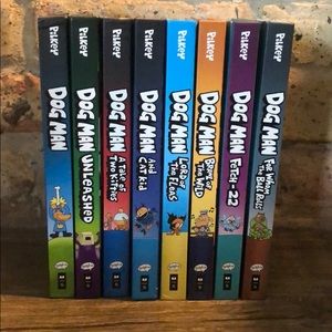 NWOT Entire Dog Man Book Series